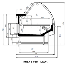 Rhea ventilada